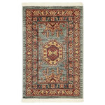 Unique Loom - Unique Loom Light Blue Shapur Sahand 2' 2 x 3' 0 Area Rug - Our Sahand Collection brings the authentic feel of Persia into your home. Not only are these rugs unique, they can also be used in a variety of decorative ways. This collection graciously blends Persian and European designs with today's trends. The mixture of bright and subtle colors, along with the complexity of the vivacious patterns, will highlight any area in your house.
