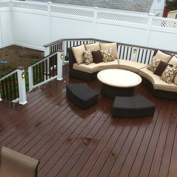 Trex Transcends Lava Rock Decking