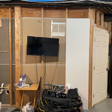 Woolington Road Basement Remodel
