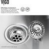 VIGO 30" Ludlow Stainless Steel Undermount Kitchen Sink, With Sink