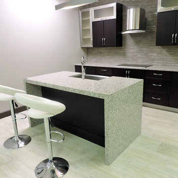 Contemporary Espresso Kitchen