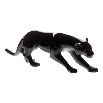Daum Crystal Panther Black