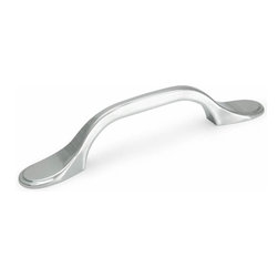 Cosmas - Cabinet Pull, 3" Hole Centers, Polished Chrome, Set of 10 - Cabinet And Drawer Handle Pulls