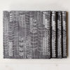 Feather Cities Napkin Set - Gray