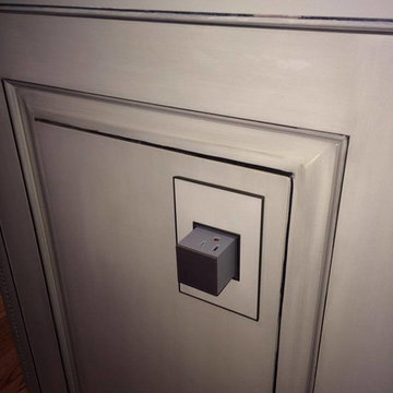 Kitchen Island outlet pop out by Legrand Adorne