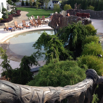 Private Residence - Custom Pool and Grotto