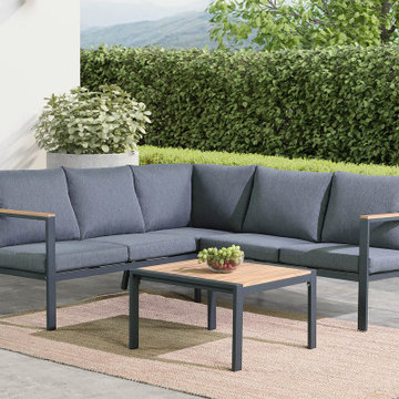 5 piece outdoor sofa set