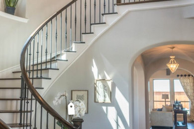Example of a staircase design in Houston