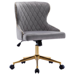 Lydia Task Chair - Transitional - Office Chairs - by Karat Home | Houzz
