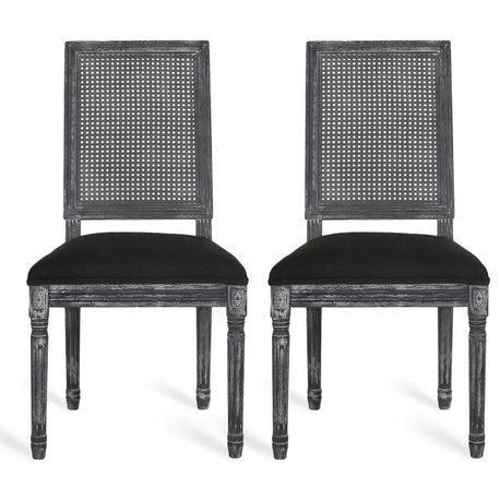The 15 Best Black Wood Dining Room Chairs | Houzz