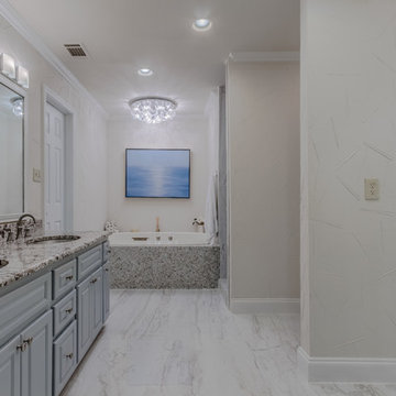 Gray Custom Bathroom
