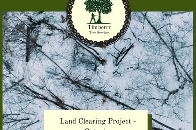 Land Clearing in West Lincoln Ontario