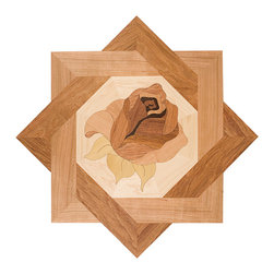 Oshkosh Designs Bellarosa Inlay Deco - Hardwood Flooring