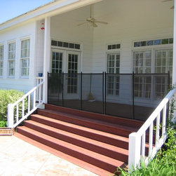 Pool Fencing as Deck Barrier - Baby Gates And Child Safety