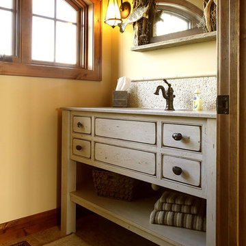 Door style: Savannah Inset | Species: Paint grade | Finish: Vintage
