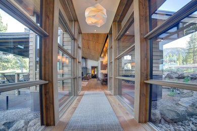 Example of a trendy home design design in Sacramento