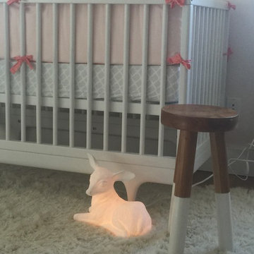Serene and soft baby's room