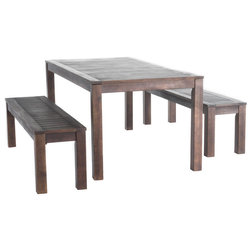 Transitional Outdoor Dining Sets by GDFStudio