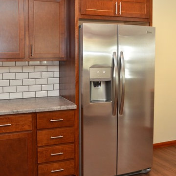 Logansport IN, BaileyTown USA, Maple Kitchen Trend Setter Inspired