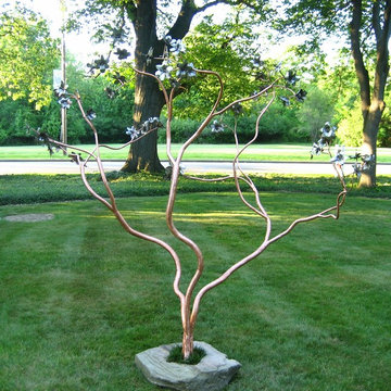 Landscape sculpture - Magnolia tree