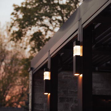 Rogers Residence - Bloomfield Hills, MI: StruXure Louvered Pergola & MagnaTrack