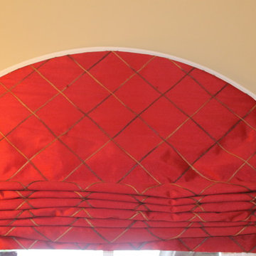 Custom work by Kim's Curtains