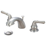 Olympia Faucets - Accent Two Handle Widespread Bathroom Sink Faucet, Pvd Brushed Nickel - Olympia makes faucets and fixtures that outperform standard builder-grade quality at unbeatable prices. Builders choose Olympia for ease of installation and long-term reliability. Outstanding customer service and an excellent warranty make Olympia the easy choice for your next project.
