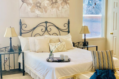 Example of a classic bedroom design in Denver