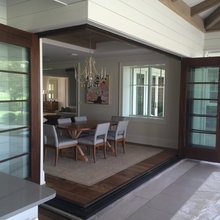 Folding exterior doors