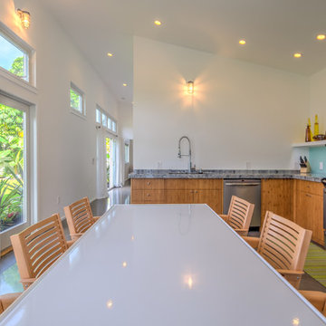 Kailua main beach house kitchen