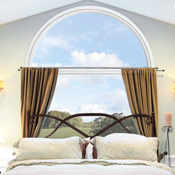 Round Top Fiberglass Window - Windows