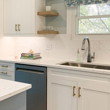 Bright Coastal Kitchen Remodel