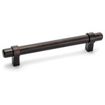 Cosmas - Cosmas 161-160ORB Oil Rubbed Bronze 6-5/16” CTC (160mm) Euro Bar Pull - High Quality Oil Rubbed Bronze Finish - Solid Steel Construction