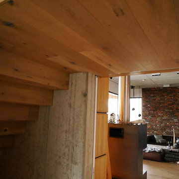 Massivholztreppe