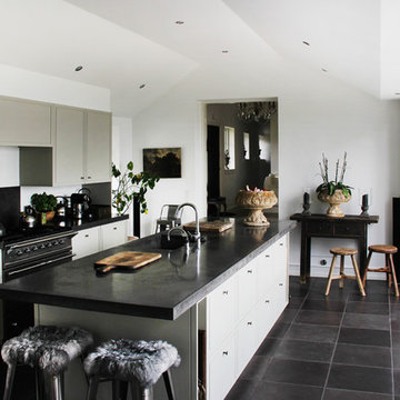 Enfamiliehusi Humlebæk / renovering og tilbygning