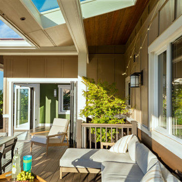 Craftsman Sunroom & Deck Addition