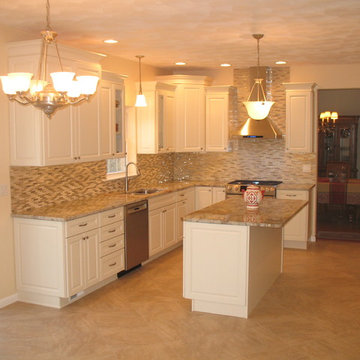Coconut Finish Schrock Cabinets