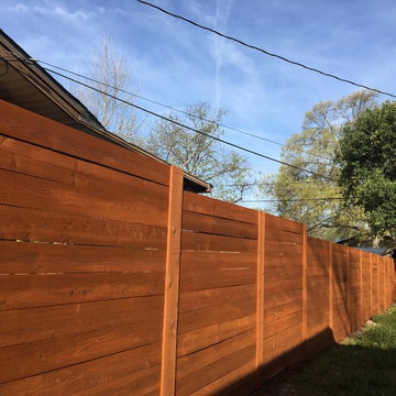 Wood Horizontal Fences