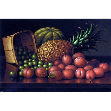 Levi Wells Prentice Gooseberries- Plums- Pineapple and Cantaloupe Wall Decal