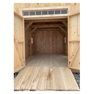 Timber Frame Shack Custom Timber Frame Shed/Sugar Shack - Rustic - Burlington - by White ...