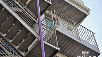 Capitol Hill Area Exterior Steel Stair and Balconies