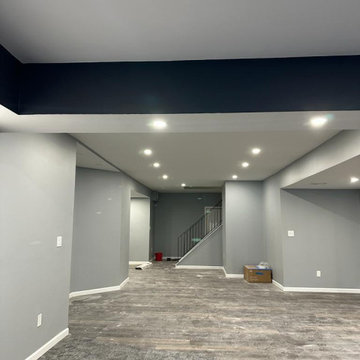 Custom Home Theater Basement Renovation