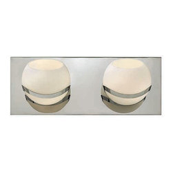 Hinkley Nova 2 Light Bathroom Lighting in  Transitional Style - Lighting