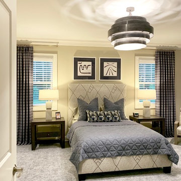 Boys Bedroom | Blue and Cream