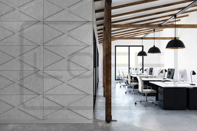 GEO CONCRETE – 3D Wandverkleidung aus architektonischem Beton