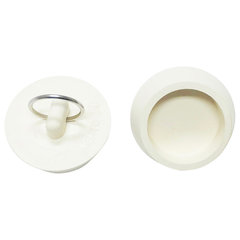 Do it 1-1/2 In. to 2 In. White Rubber Bathtub Drain Stopper