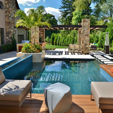 Modern Pool Construction - Franklin Lakes NJ