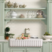 beveled subway tile