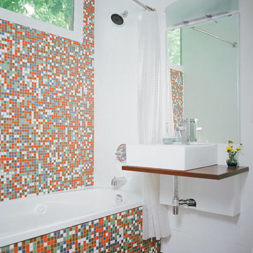 Brio Glass Mosaic Tile Custom Blend