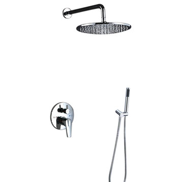 Cecilia Stainless Steel Shower Set With Concealed Mixer